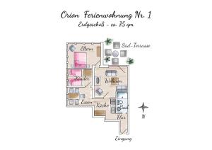 Gästehaus Orion - Wohnung 1