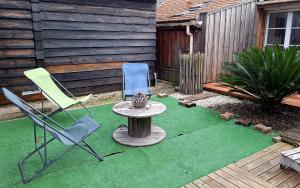 Maisons de vacances Maison familiale avec grand jardin et spa : photos des chambres