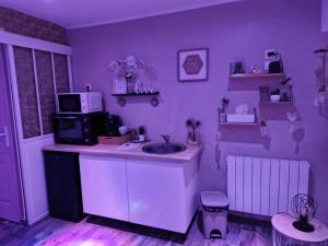 Studio avec jacuzzi , terrasse amenagée et wifi à Westrehem