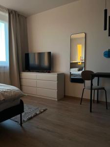 Small cozy apartment, coffee and parking free