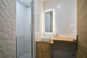 Appartements T2 chic et contemporain au RDC - proche de Lille : photos des chambres