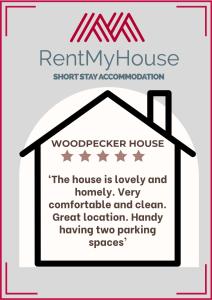 Hereford - Woodpecker House - Comfortable Modern House Located in South Hereford - Sleeps 6 - Perfect for Accessing Hereford Enterprise Zone in Rotherwas - Hosted By RENTMYHOUSE