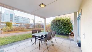 Gartenwohnung, nahe Zentrum Zürich und Flughafen