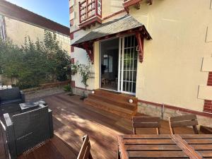 Maisons de vacances Charmante maison Cabourgeaise : photos des chambres