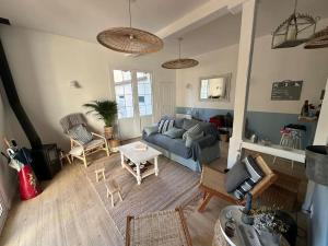 Maisons de vacances Charmante maison Cabourgeaise : photos des chambres