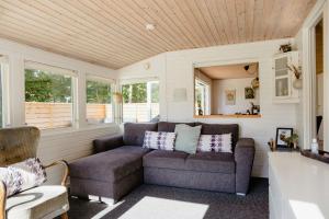 Blue Home With Room For Fun And Comfort