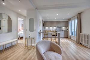 Appartements #HE The Golden Escape Ile Verte luminous renovated : photos des chambres