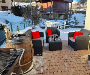Maisons de vacances Maison a 5 min des pistes : photos des chambres