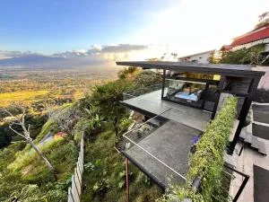 KALAI- Escapada de lujo elegante loft con impresionante vista al valle y proximidad al aeropuerto - Itiquís