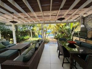 Linda casa Pe na areia