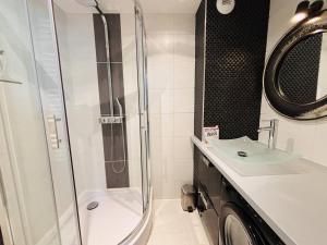 Appartement cosy 7 pers. avec cuisine équipée, balcon et casier à skis - La Plagne - FR-1-353-154