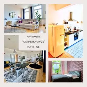 Apartment "Am Rheinorange" LOFTSTYLE, Netflix & Prime, Boxspringbett - Stockum