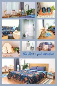 Blue room - Là Lá Homstay Vinhomes Grand Park - Gò Công