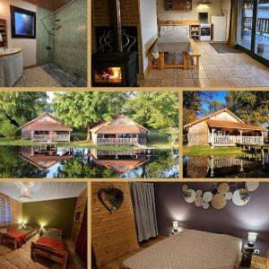 Chalets Le Nenuphar - Chalet avec terrasse : photos des chambres