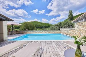 Villas Maison 5 etoiles luxe 6p piscine privee chauffee Lascaux : photos des chambres