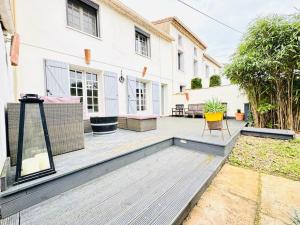 Maisons de vacances Maison de campagne avec piscine-jardin-wifi : photos des chambres