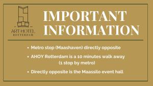 ART Hotel Rotterdam-Fully Renovated