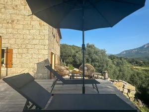 Villas Maison de campagne, deux chambres, vue sur les montagnes : photos des chambres