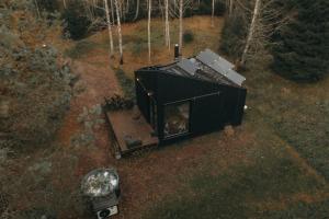 Briežu Stacija Forest Cabin with Hot Tub