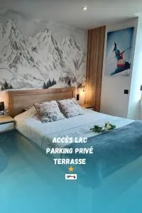 Sublime Studio proche du lac avec parking privé - 勒·维威恩斯·杜·拉克