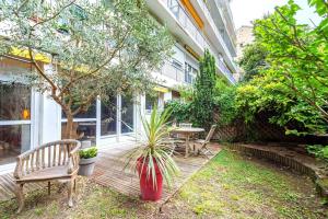 Lumineux avec Jardin, 2BR, 4 à 5 personnes