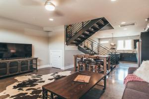 Rooftop Deck Modern Finishes with Farmhouse Charm