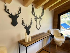 Maisons de vacances Chalet les 3 cerfs : photos des chambres