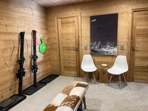 Maisons de vacances Chalet les 3 cerfs : photos des chambres