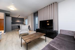 Studio Apartment with Balcony room in Adelle Apartments Viru Keskuses