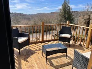 Chalets Lou Mas Magnifique chalet avec tres belle vue dominante : photos des chambres
