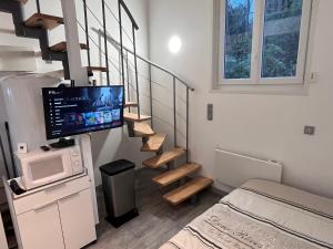 Studio mezzanine à proximité du parc Disneyland