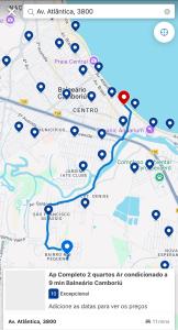 Ap Completo 2 quartos Ar condicionado a 9 min Balneário Camboriú