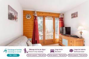 Appartements La Joue du Loup, appartement pour 4 avec terrasse : photos des chambres