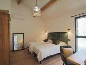 Maisons de vacances Maison typique du Perigord, sechoir a tabac avec piscine chauffee : photos des chambres