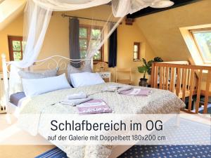 Ferienhaus Lebuserland für bis zu 4 Personen mit 1300 qm Garten und Privatsauna, grandiosen Blick über die Oder, sonntags late check out bis 18 Uhr inklusive