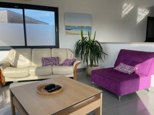 Maison neuve Vue Mer 4 étoiles avec SAUNA à 150m de la plage à PLEUMEUR-BODOU - Ref 242