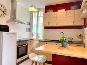 Charmant studio avec jardin, 2pers, centre-ville