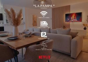 Appartements *La Pampa* Perle rare proche du Centre et plage : photos des chambres