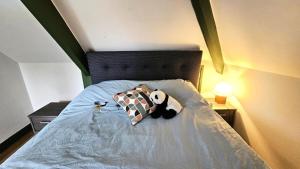 Appartements Gite de France Pool house 3 epis - Gite de France 3 personnes MAE-4641 : photos des chambres