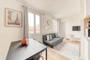 Appartements Gentilly Beau T2 aux Porte de Paris RER B : photos des chambres