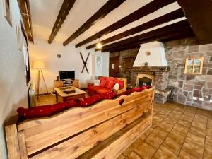 Appartements Le Grand Ours, appartement spacieux avec terrasse : photos des chambres