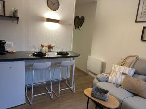 Appartements LeRelaisdOdile - Studio Confort - Proche Hopital - Ideal Couple & Travailleur- Acces Autoroute Rapide : photos des chambres