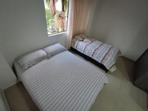 Apartaestudio cómodo y central - 圣罗莎德卡瓦尔