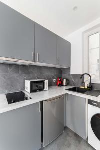Studio neuf Metro Jaures- Paris 19 - 2P - FLAT-GUEST