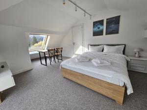 Two-Bedroom Deluxe Apartment room in Pensiunea Igloo