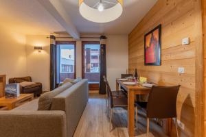 Appartements l-Ours Bleu B01 - Ski in Ski out - Happy Rentals : photos des chambres