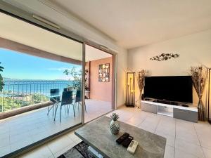Appartements Superbe 3 pieces sur la baie de Theoule : photos des chambres