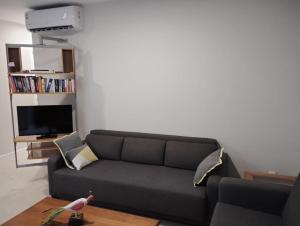 Apartamento de 2 quartos a 3 minutos a pé da praia de Cachoeira de Bom Jesu com águas calmas