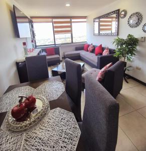 Departamento Doble con vista a la ciudad y Rio