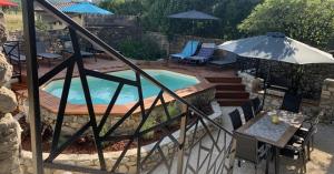 Maisons de vacances Le Mas Saint Martin : photos des chambres